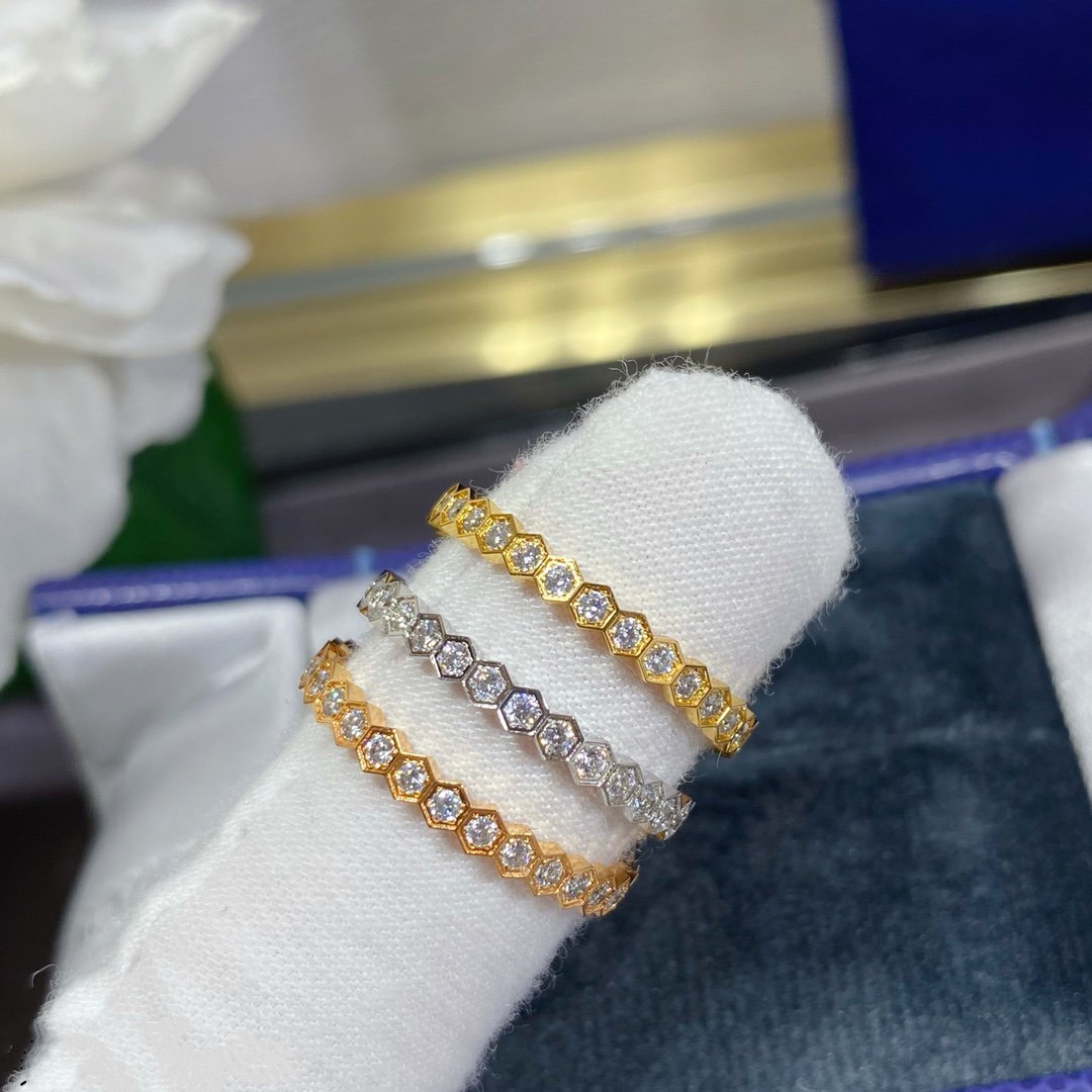 [Vera  Jewelry]BEE LOVE DIAMOND PAVED SMALL RING