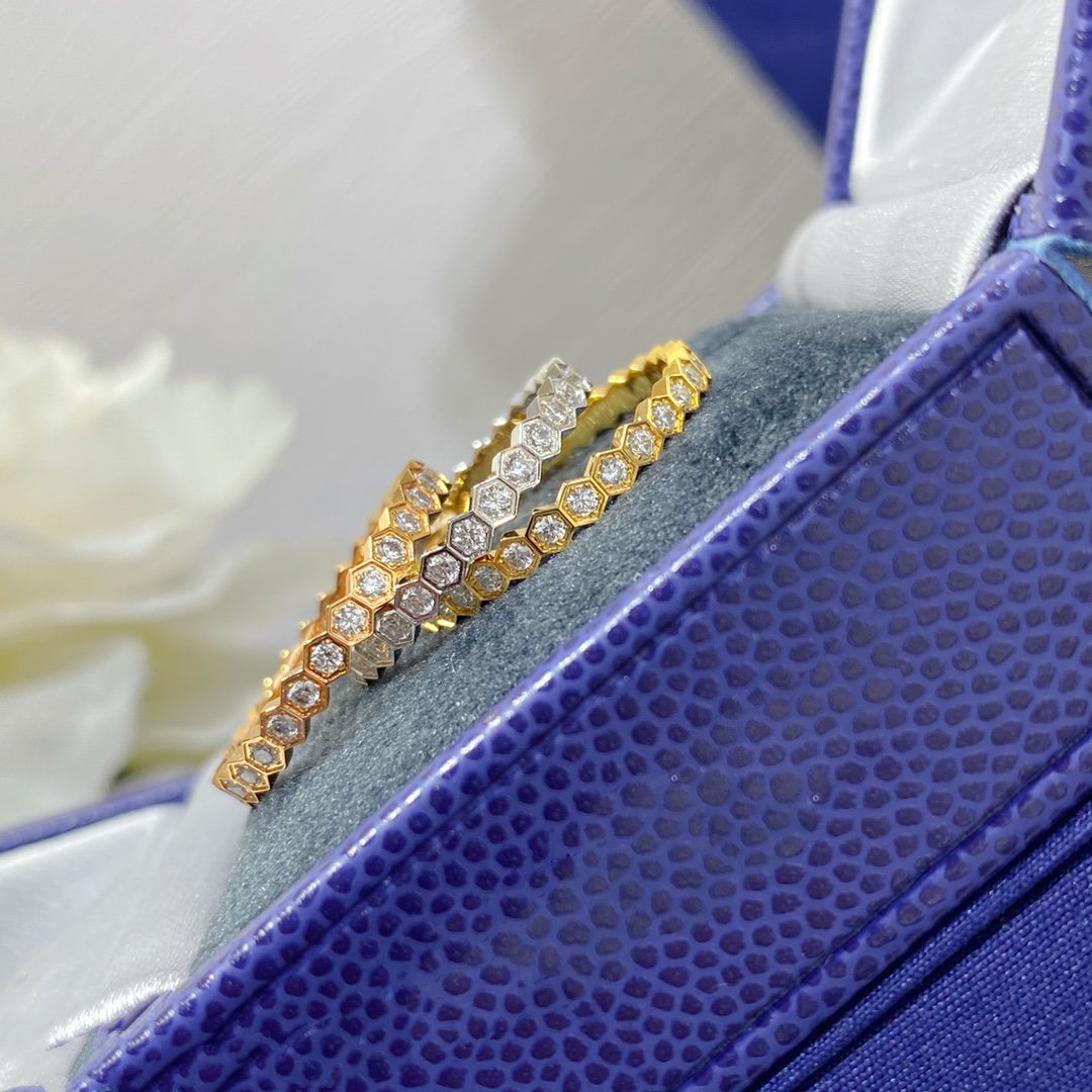 [Vera Jewelry]BEE LOVE DIAMOND PAVED SMALL RING