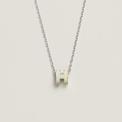 [Vera Jewelry]HM CLIC YELLOW ENAMEL GOLD NECKLACE
