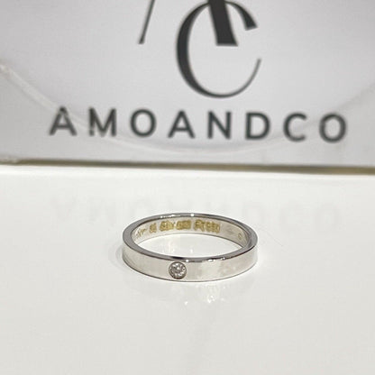 [Vera  Jewelry]LOVE RING 4MM 1 DIAMOND