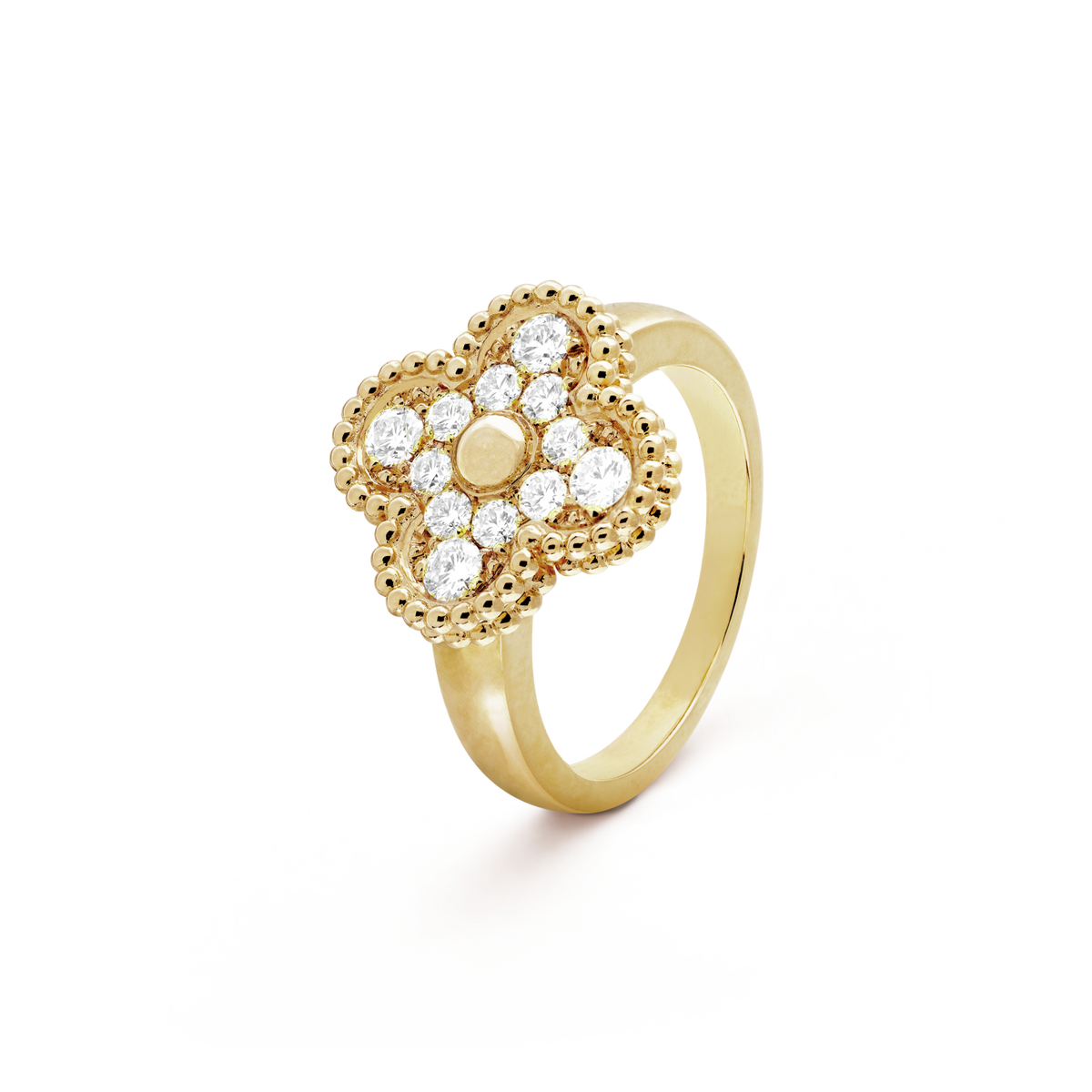 [Vera  Jewelry]CLOVER DIAMOND RING
