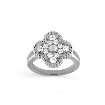 [Vera  Jewelry]CLOVER DIAMOND RING