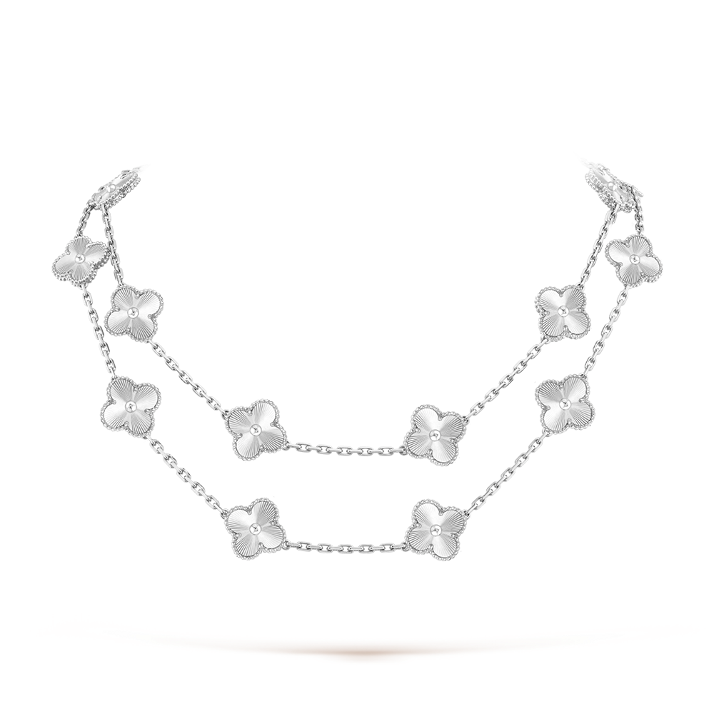 [Vera Jewelry]CLOVER 20 MOTIFS  LASER SILVER