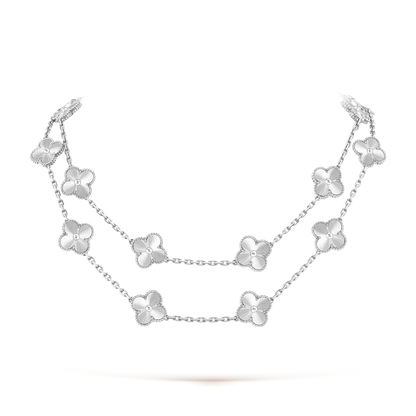 [Vera Jewelry]CLOVER 20 MOTIFS  LASER SILVER