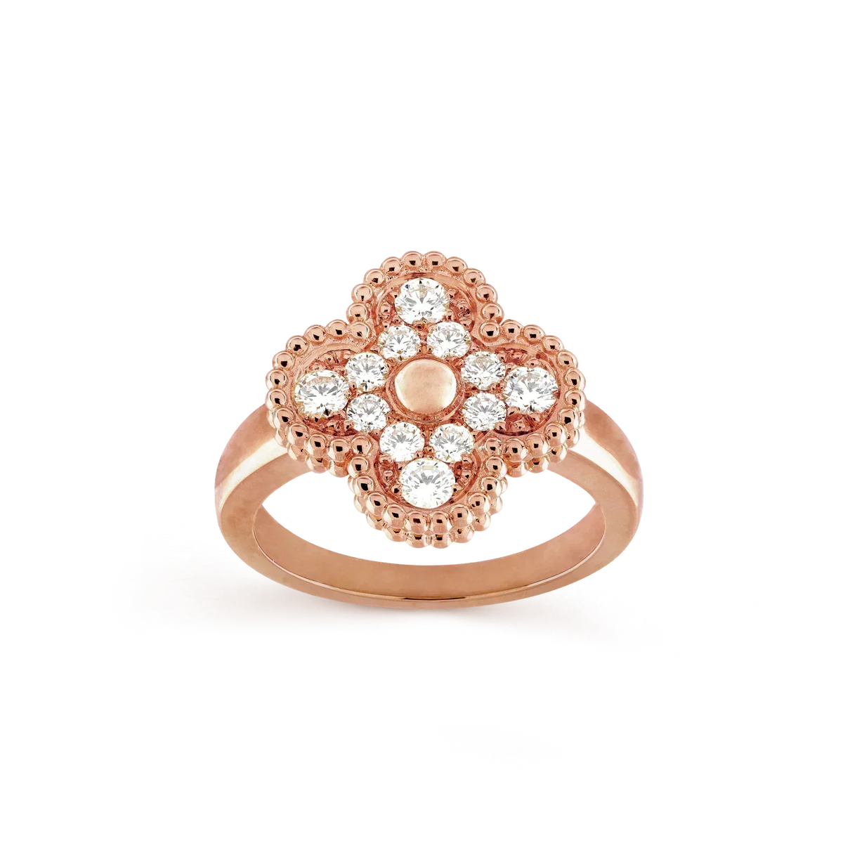 [Vera  Jewelry]CLOVER DIAMOND RING