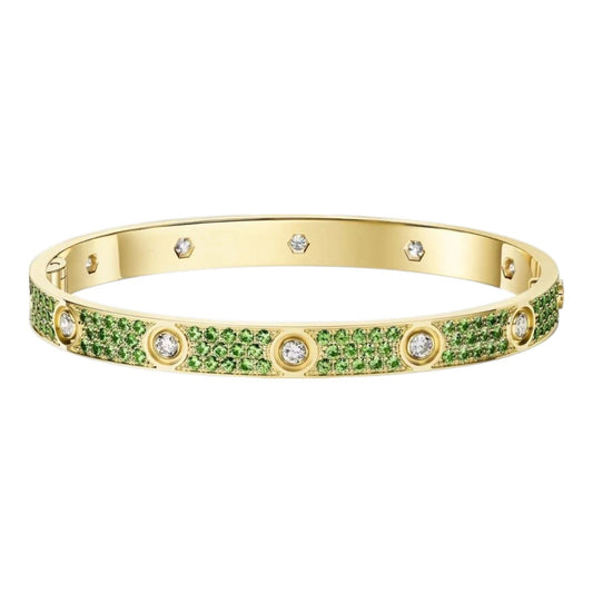 [Vera  Jewelry]Classic 6.1mm Love Bracelet 10-Diamond Full Pavé