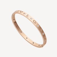 [Vera Jewelry]ZERO 1 PINK GOLD 12 DIAMONDS BRACELET