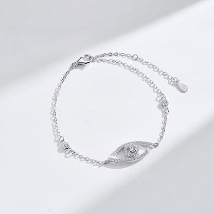 [Vera  Jewelry]Lucky Eye Pave-Set Diamond Bracelet