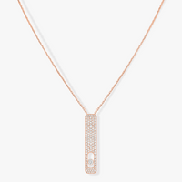 [Vera Jewelry]MY FIRST DIAMOND PAVED NECKLACE