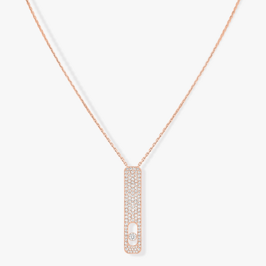 [Vera Jewelry]MY FIRST DIAMOND PAVED NECKLACE