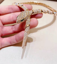 [Vera]HAUTE COUTURE GOLD SERPENTI NECKLACE