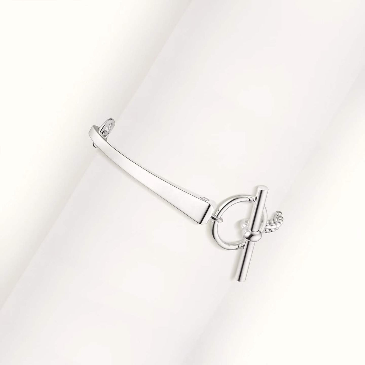 [Vera  Jewelry]CLOU DE FORGE BRACELET WITH SQUARE CONE STUDS