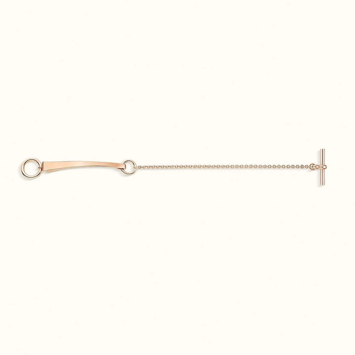 [Vera  Jewelry]CLOU DE FORGE BRACELET WITH SQUARE CONE STUDS