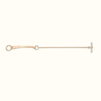 [Vera  Jewelry]CLOU DE FORGE BRACELET WITH SQUARE CONE STUDS
