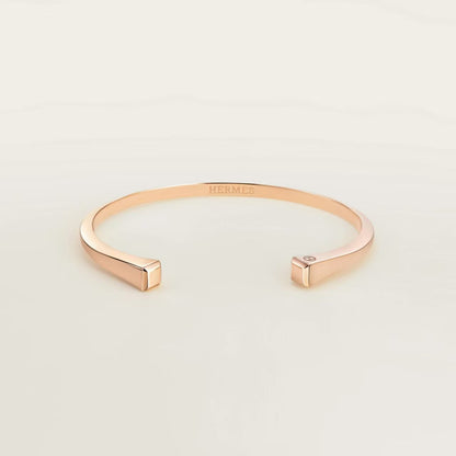 [Vera  Jewelry]CLOU DE FORGE SQUARE CONE STUDS OPEN CUFF ONE SIZE