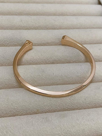 [Vera  Jewelry]CLOU DE FORGE SQUARE CONE STUDS OPEN CUFF ONE SIZE
