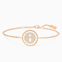 [Vera Jewelry]LUCKY MOVE DIAMOND PAVED BRACELET