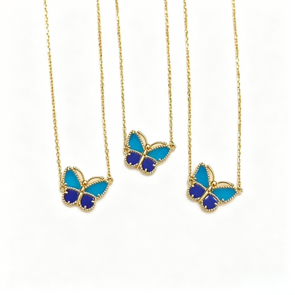 [Vera  Jewelry] 2026 Vera  Jewelry LUCKY BUTTERFLY 1 MOTIFS NECKLACE