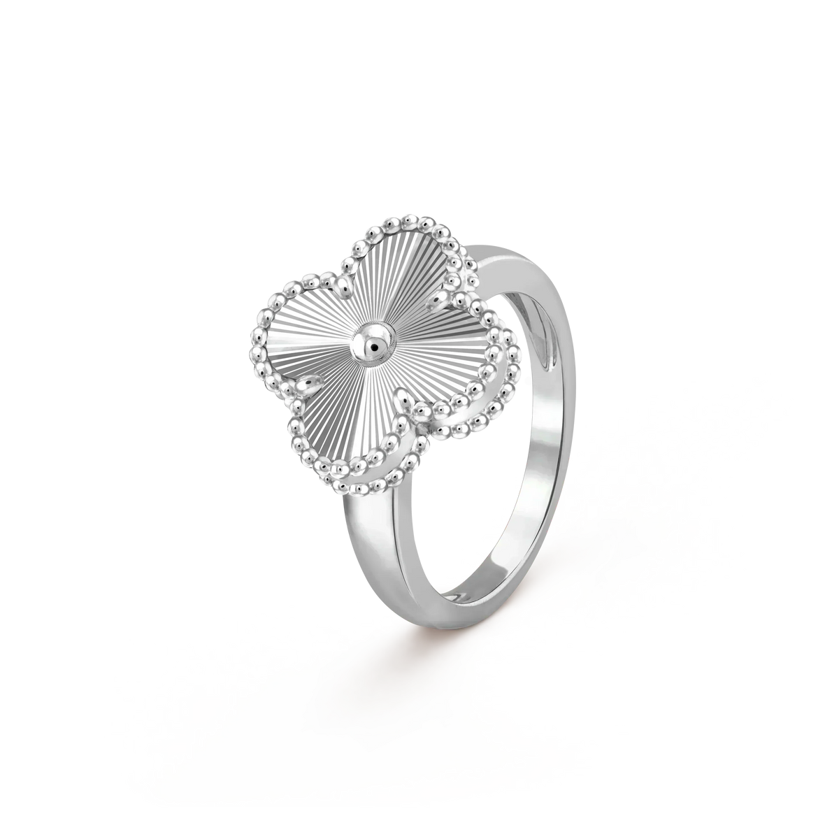 [Vera  Jewelry]CLOVER SILVER RING
