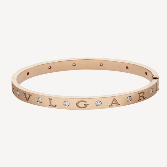 [Vera]ZERO 1 ARMBAND AUS ROSÉGOLD MIT 12 DIAMANTEN