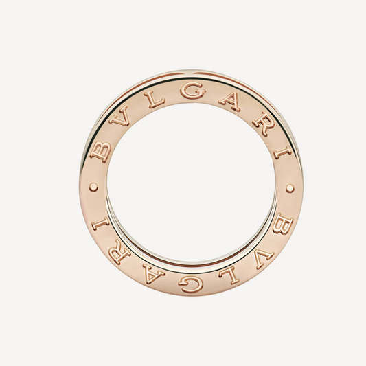 [Vera]ZERO 1 ONE-BAND PAVED DIAMONDS ON THE SPIRAL RING