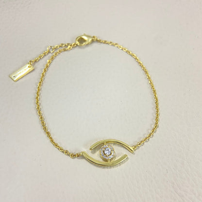 [Vera Jewelry]Lucky Eye Pave-Set Diamond Bracelet