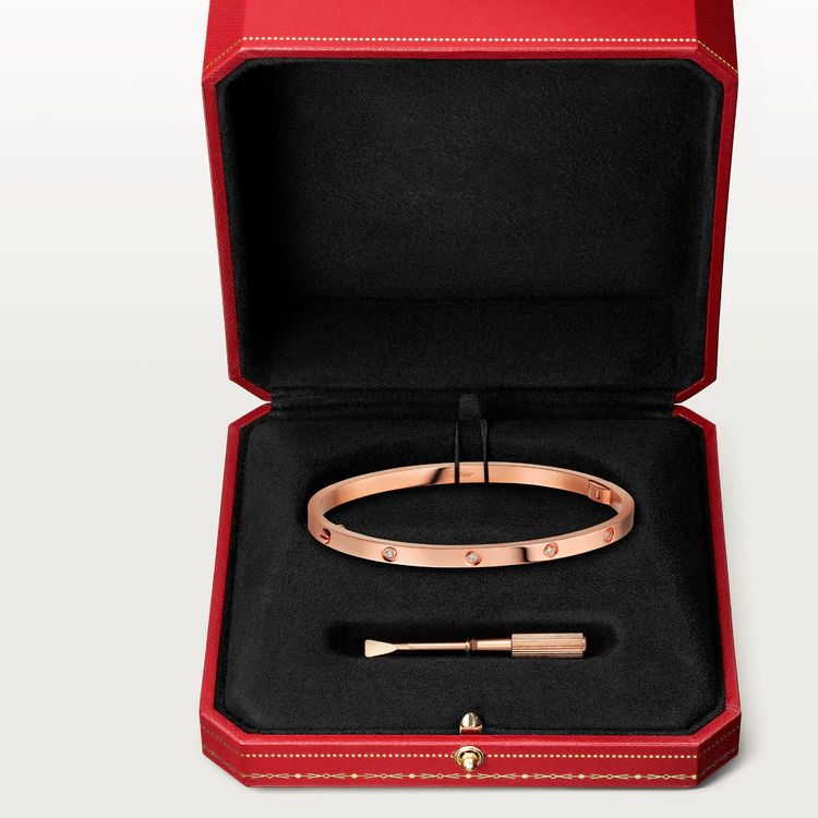 [Vera  Jewelry]LOVE BRACELET 3.65MM 10 DIAMONDS