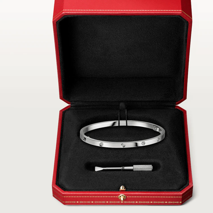 [Vera  Jewelry]LOVE BRACELET 3.65MM 10 DIAMONDS
