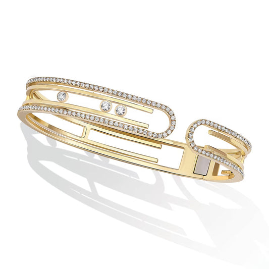 [Vera Jewelry]MOVE 10TH PAVED DIAMOND BRACELET