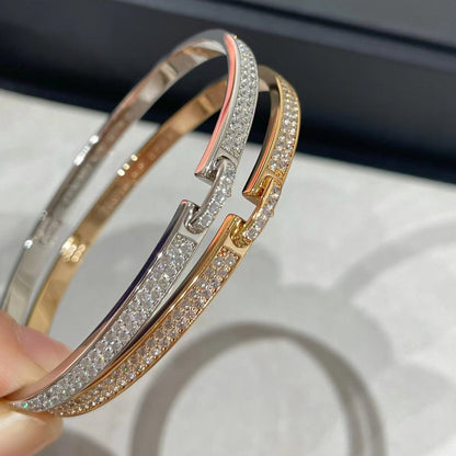 [Vera  Jewelry]LIENS VIDENCE DIAMOND PAVED BRACELET