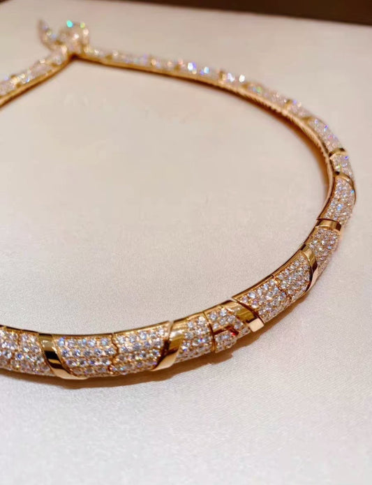 [Vera]HAUTE COUTURE GOLD SERPENTI NECKLACE