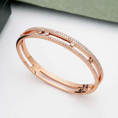 [Vera  Jewelry]Move Romane pavé bangle
