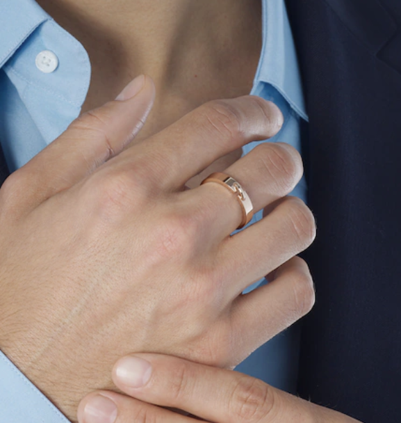 [Vera  Jewelry]ALLIANCE LIENS VIDENCE 4MM RING