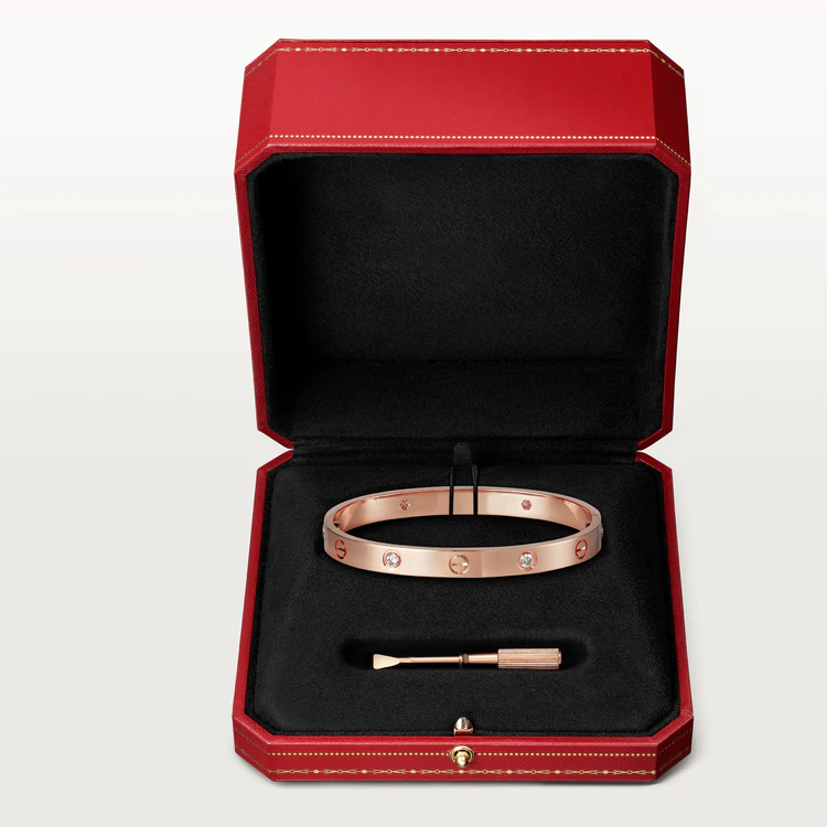 [Vera  Jewelry]LOVE BRACELET 6.1MM 4 DIAMONDS