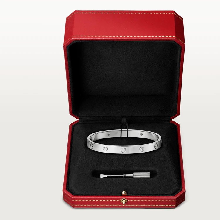 [Vera  Jewelry]LOVE BRACELET 6.1MM 4 DIAMONDS
