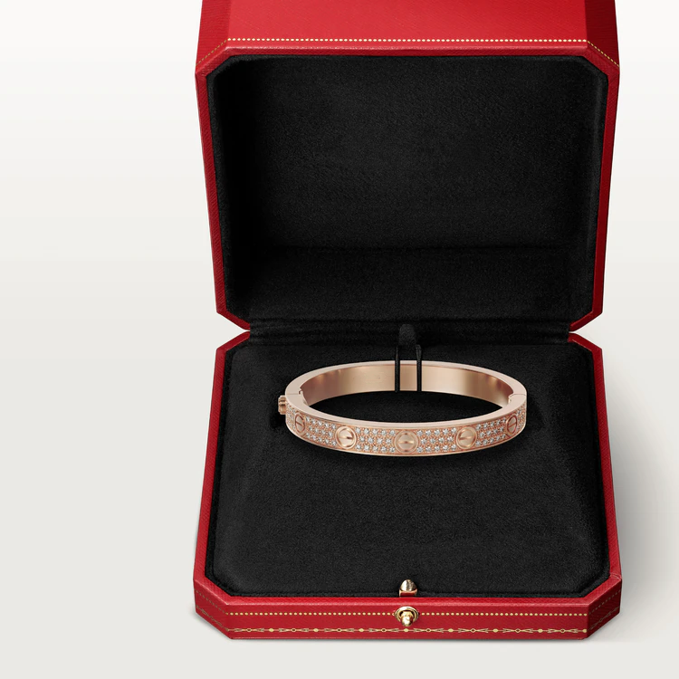 [Vera  Jewelry]LOVE BRACELET 6.1MM DIAMOND-PAVED