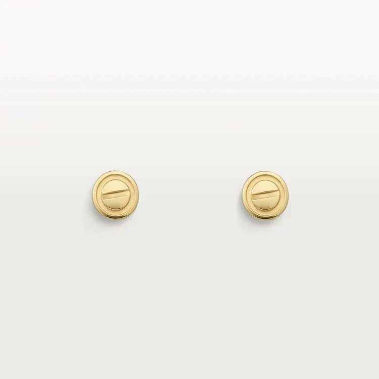 [Vera  Jewelry]LOVE EARRINGS GOLD 10MM