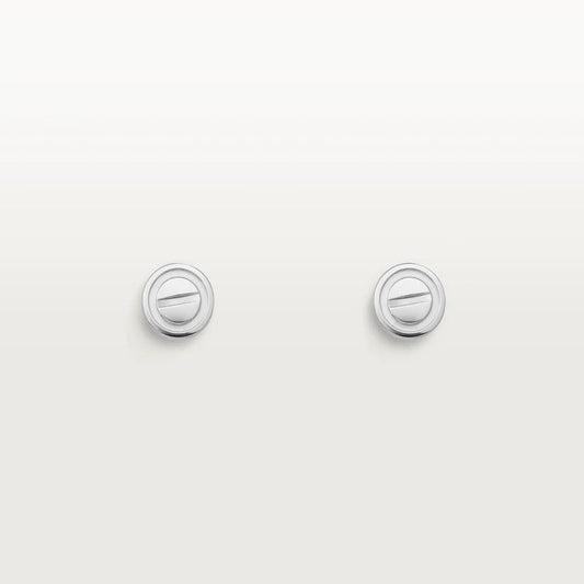 [Vera  Jewelry]LOVE EARRINGS SILVER 10MM