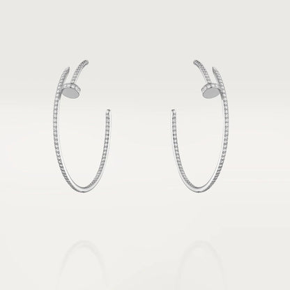 [Vera  Jewelry]JUSTE EARRINGS FULL DIAMONDS 1.8MM