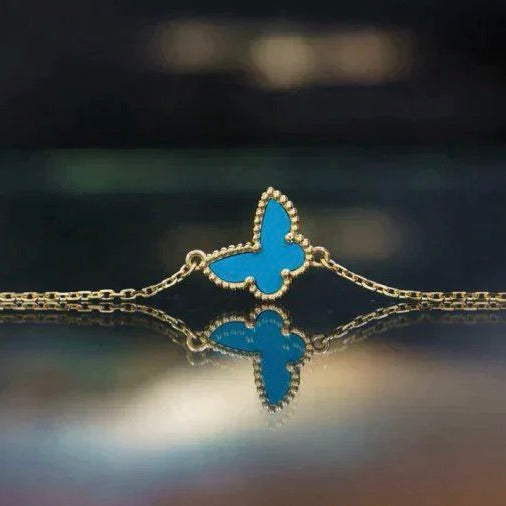 [Vera Jewelry]BUTTERFLY TURQUOISE BUTTERFLY BRACELET