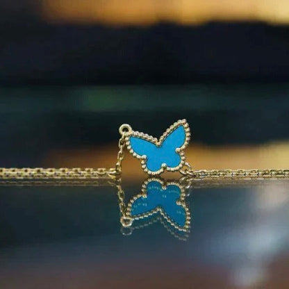[Vera  Jewelry]BUTTERFLY TURQUOISE BUTTERFLY BRACELET