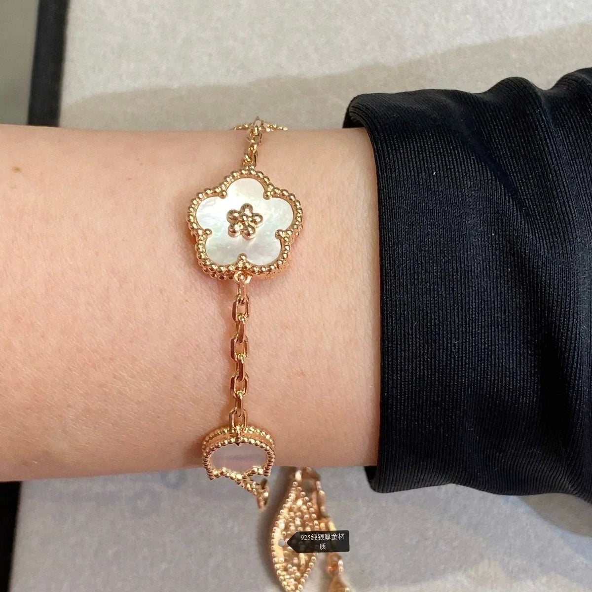 [Vera  Jewelry]LUCKY SPRING 5 MOTIF BRACELET