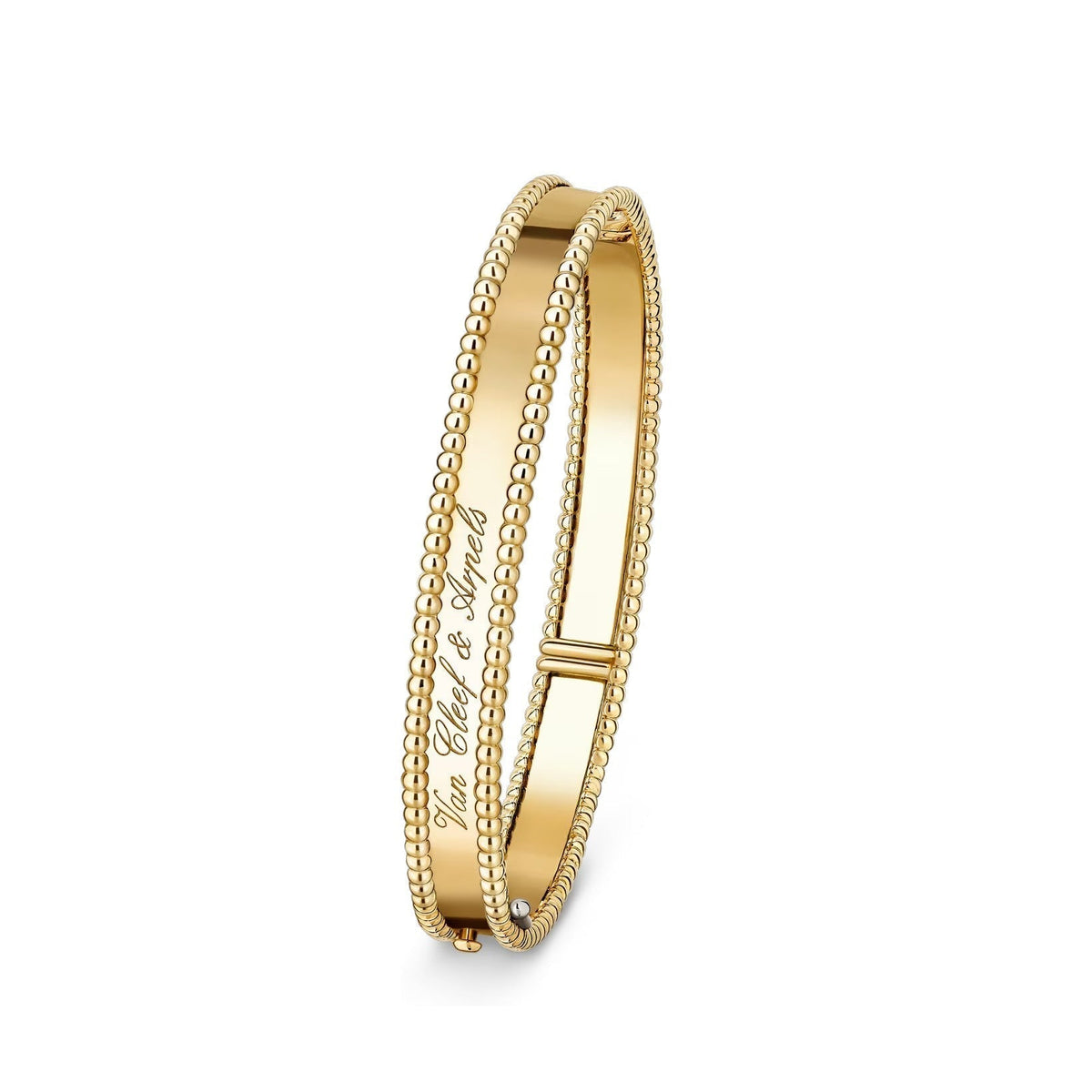 [Vera  Jewelry]SIGNATURE DUAL-BEADED BANGLE
