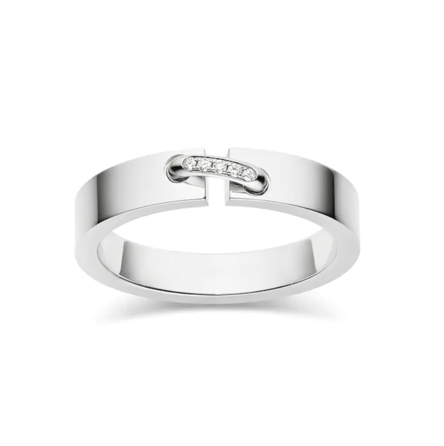 [Vera  Jewelry]ALLIANCE LIENS VIDENCE DIAMOND 4MM RING