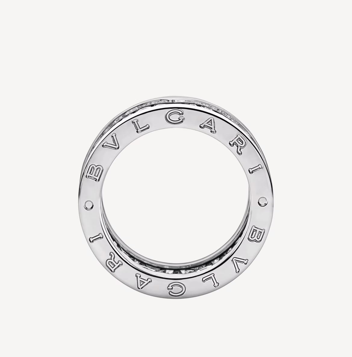 [Vera]ZERO 1 WITH PAVED DIAMONDS ON THE SPIRAL RING