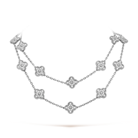 [Vera Jewelry]CLOVER 20 MOTIFS DIAMOND SILVER