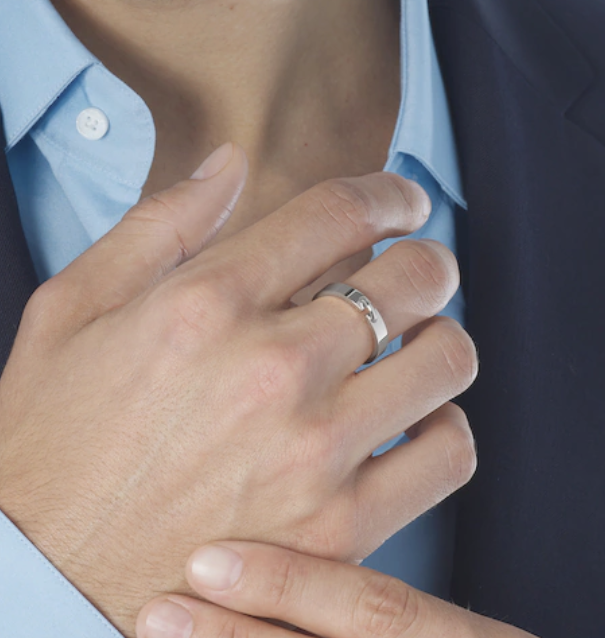 [Vera  Jewelry]ALLIANCE LIENS VIDENCE 4MM RING
