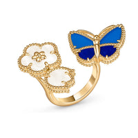 [Vera Jewelry]LUCKY SPRING BUTTERFLY OPEN-FACE RINGS