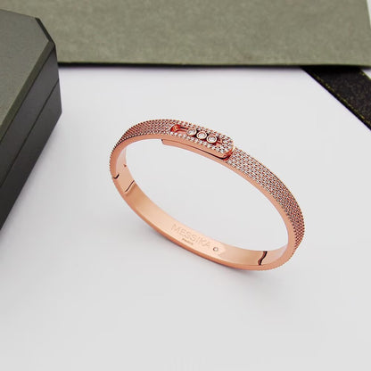[Vera  Jewelry]Move Noa Full Pavé Diamond Bangle Bracelet