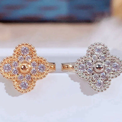[Vera  Jewelry]CLOVER DIAMOND RING